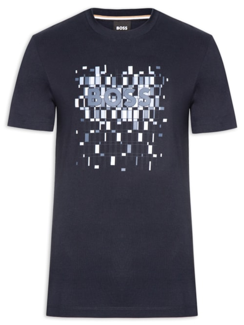 Camiseta Masculina Regular Fit C-Thompson 250 - Azul