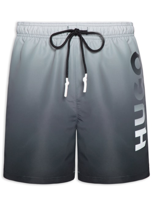 Short Masculino Beachwear Degradê Ray - Branco