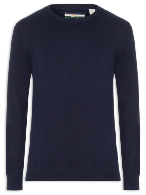 Tricot Masculino Cotton Cashmere Azul