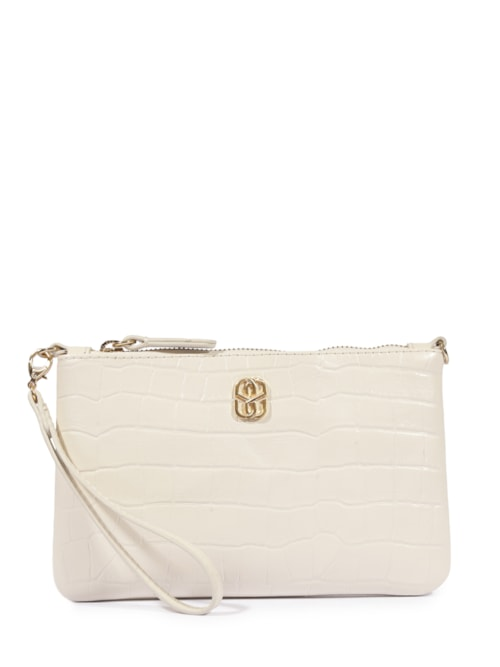 Bolsa Feminina Pequena Napa Fl - Branco