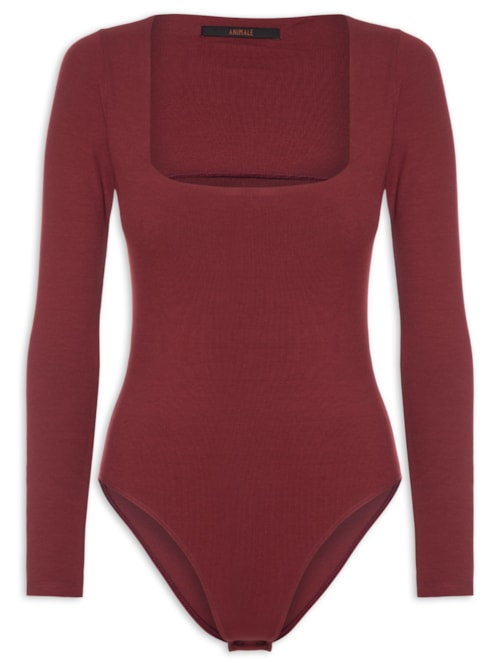 Body Feminino Bailarina - Vermelho Body Feminino Bailarina - Vermelho