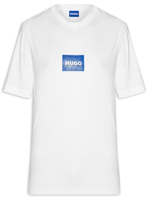 Camiseta Masculina Manga Curta Gola Careca Nayonix - Branco