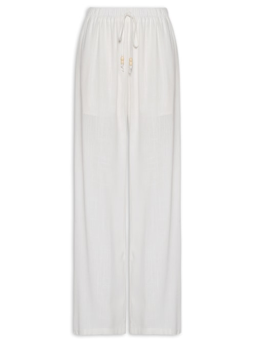 Calça Feminina Reta Leve Branco