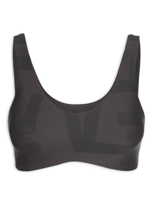 Top Feminino Reversible Maxi Marrom Top Feminino Reversible Maxi Marrom