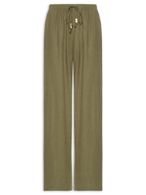 Calça Feminina Reta Leve Verde