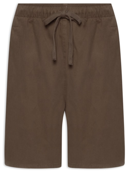Short Masculina Casual Pier - Marrom