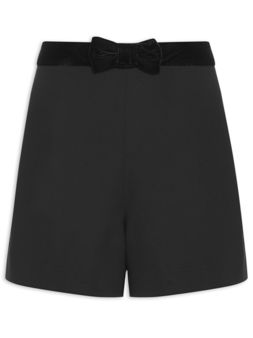 Shorts Feminino Carlotta - Preto Shorts Feminino Carlotta - Preto