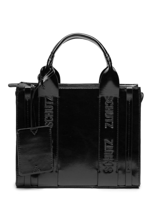 Bolsa Tiracolo Média Feminina - Preto Bolsa Tiracolo Média Feminina - Preto