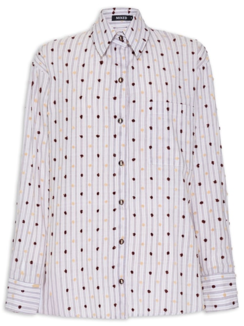 Camisa Feminina Nuts I26 - Cinza Camisa Feminina Nuts I26 - Cinza