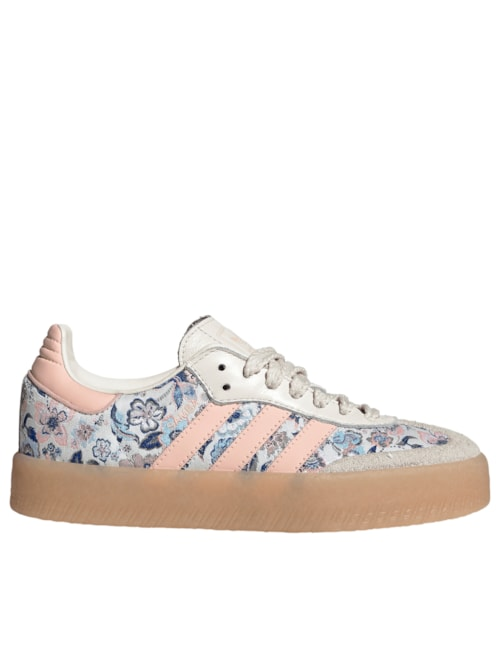 Tênis Feminino Sambae X Liberty London - Branco Tênis Feminino Sambae X Liberty London - Branco