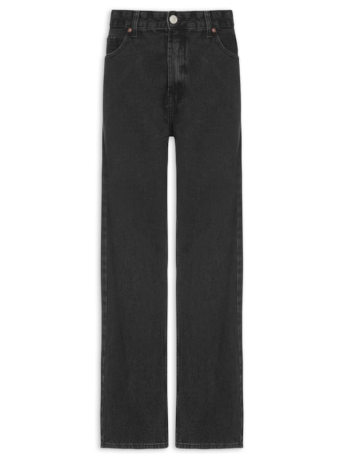 Calça Jeans Masculina Comfort Fit - Preto