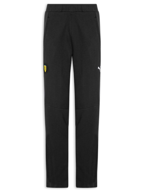 Calça Masculina Scuderia Ferrari Sweat Preto Calça Masculina Scuderia Ferrari Sweat Preto