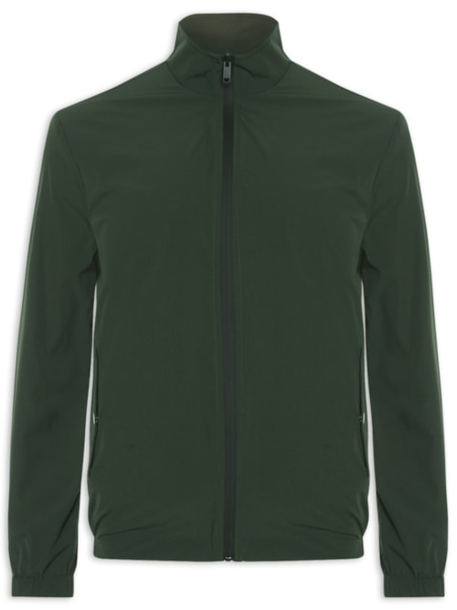 Jaqueta Masculina Overshit Dupla Face Esporte Easy Tech - Verde