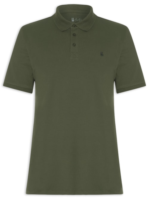 Polo Masculina Piquet Pima - Verde Polo Masculina Piquet Pima - Verde