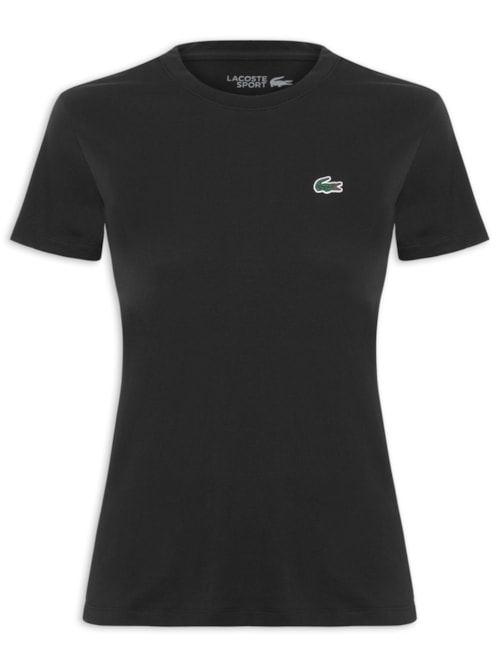 Camiseta Feminina em Jersey Core Essentials Sport - Preto