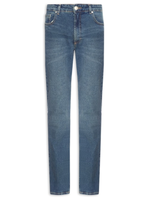 Calça Jeans Masculina Slim Fit - Azul