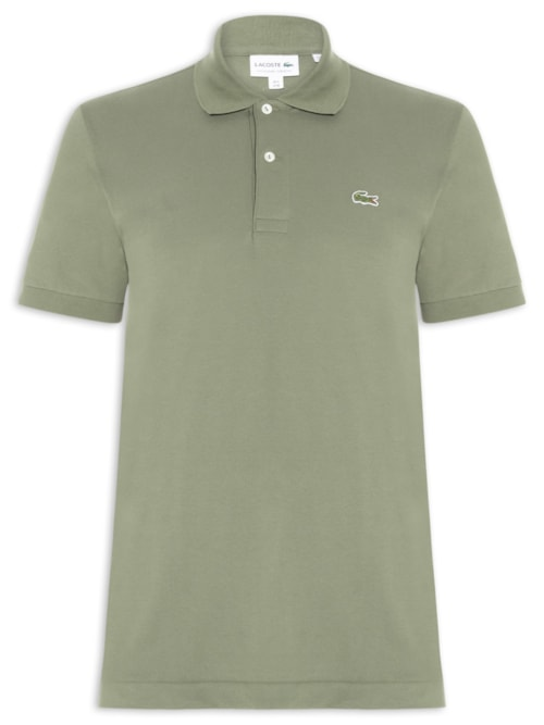 Polo Masculina Classic Fit L.12.12 Light Piquet - Verde Polo Masculina Classic Fit L.12.12 Light Piquet - Verde