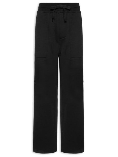 Calça Masculina Moletom Double - Preto