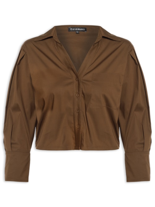 Camisa Feminina Hermione - Marrom