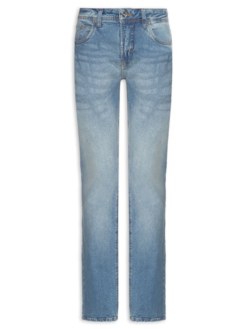 Calça Masculina Slim Fit Jeans Brooklyn - Azul