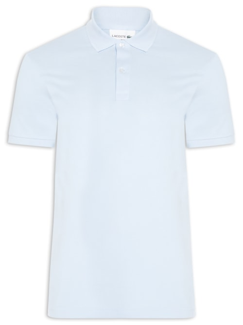 Polo Masculina Slim Fit Em Petit Piquet - Azul Polo Masculina Slim Fit Em Petit Piquet - Azul