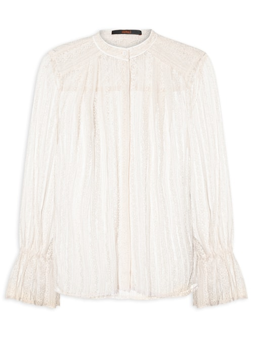 Bata Renda - Branco Bata Renda - Branco