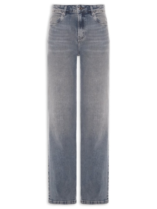 Calça Jeans Feminina Boot Vintage New Basic - Azul