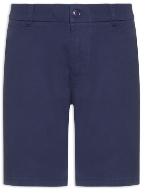 Bermuda Masculina Chino Color - Azul