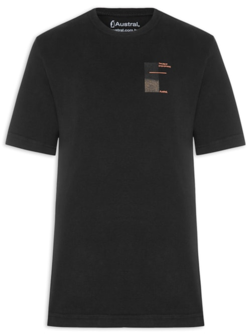 Camiseta Masculina Oversized Estampa Legend II - Preto