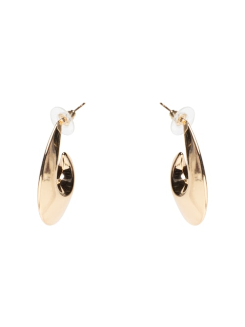 Brinco Feminino Argolas - Dourado - Basiq Brinco Feminino Argolas - Dourado - Basiq