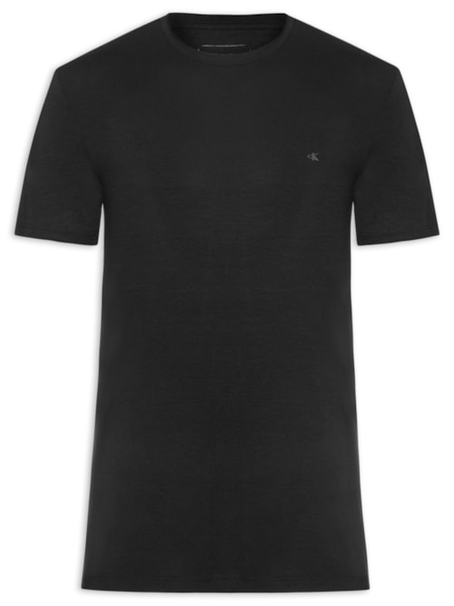 Camiseta Masculina Malhão com Punhos Preto