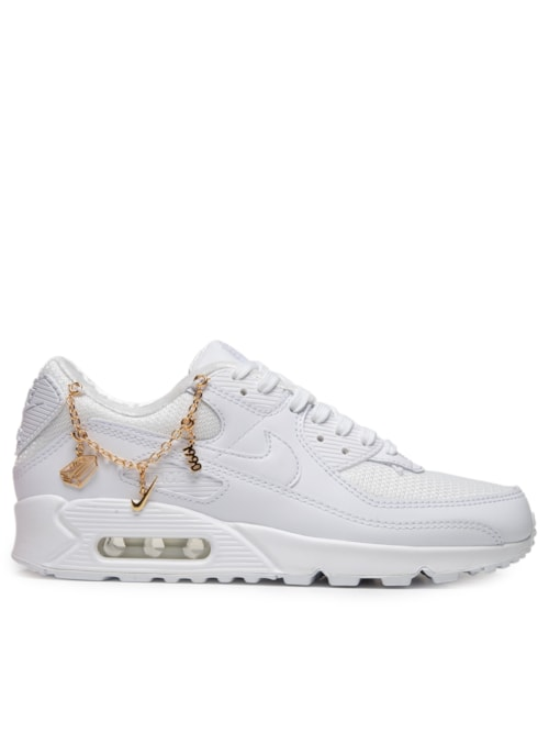 Tênis Air Max 90 Recraft Feminino Branco Tênis Air Max 90 Recraft Feminino Branco
