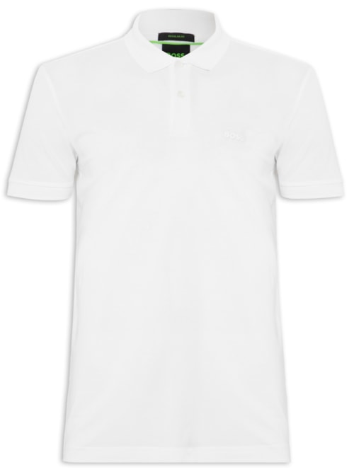 Polo Masculina Manga Curta Pio 1 Regular fit Branco