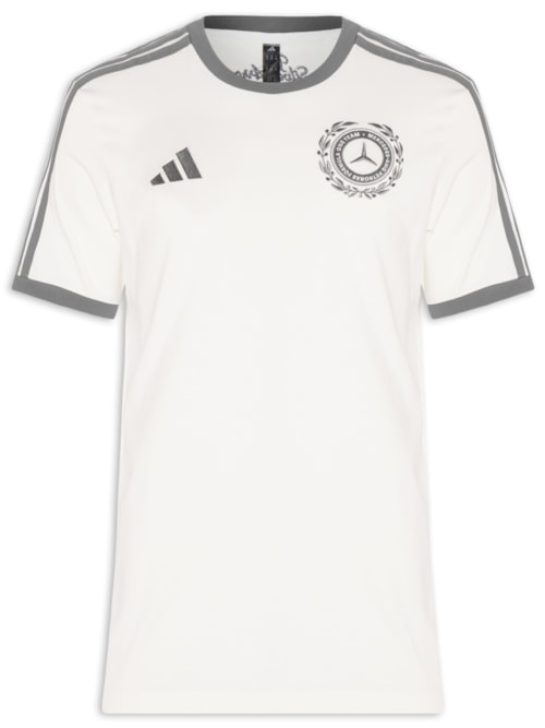 Camiseta Masculina Mercedes Amg Petronas - Off White Camiseta Masculina Mercedes Amg Petronas - Off White