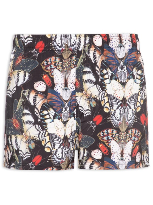 Short Masculino Resort Aquaone Flex Cabinet - Preto