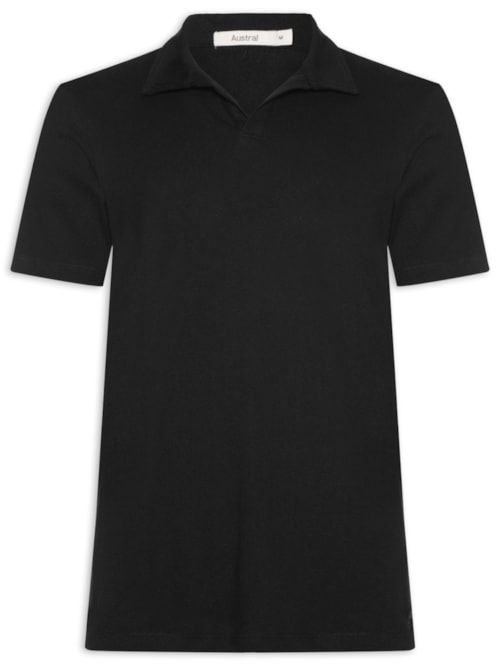 Polo Masculina Cusco - Preto Polo Masculina Cusco - Preto