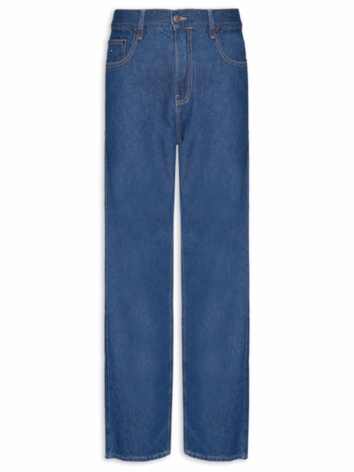 Calça Jeans Masculina Straight Fit Jaimi - Azul