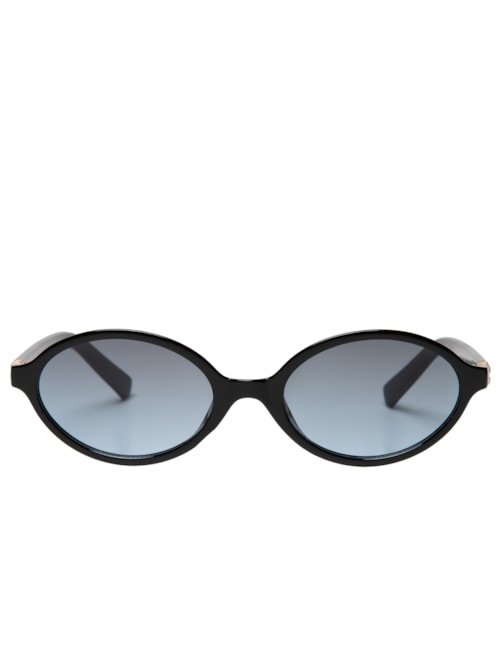 Óculos De Sol Feminino Oval - Preto