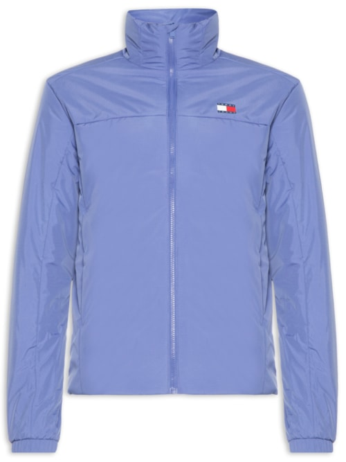 Jaqueta Masculina Regular Fit Com Bolso Interno - Azul