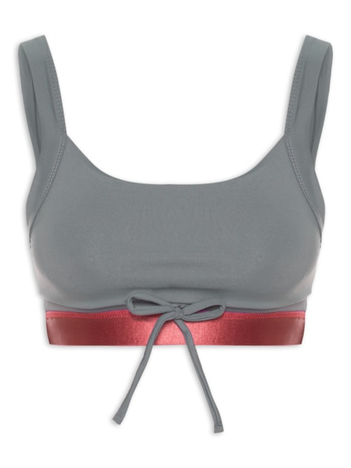 Top Feminino Infinisoft - Cinza Top Feminino Infinisoft - Cinza
