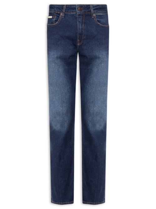 Calça Jeans Skinny 5 Pockets Masculina Azul