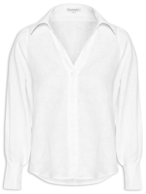 Camisa Feminina New Beck - Branco