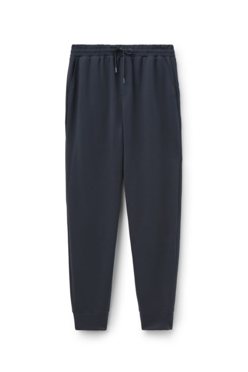 Calça Técnica Efeito Soft Touch - Marfim