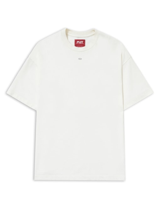 Camiseta Masculina Foil Nano Logo - Branco