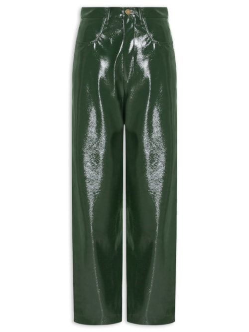 Calça Feminina Latex Wood - Verde