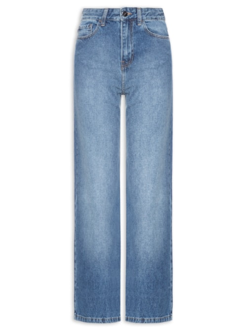 Calça Feminina Straight Nora - Azul Calça Feminina Straight Nora - Azul