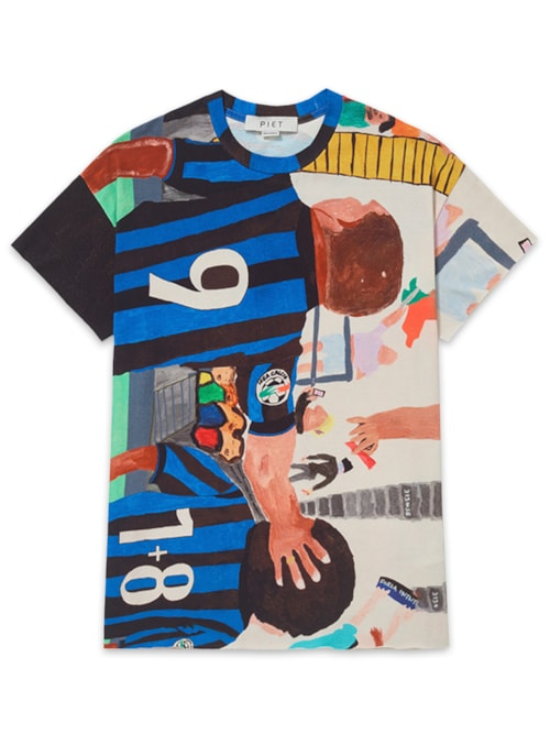 Camiseta Masculina The Nines Raw Edge - Azul