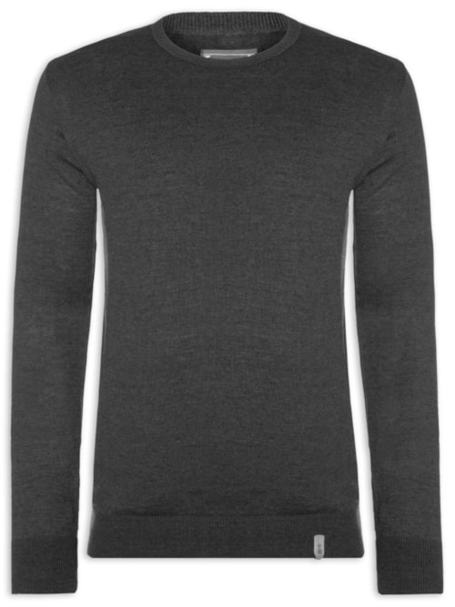 Suéter Masculino Tricot Light Preto