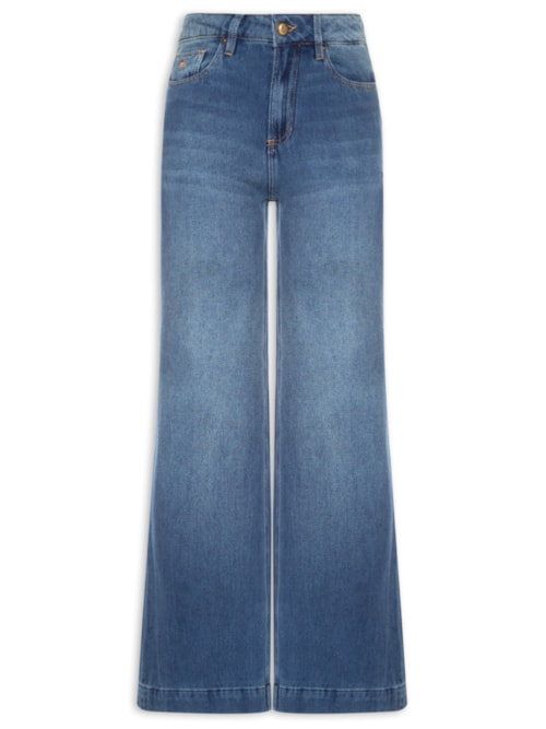 Calça Feminina Helena Dune Used - Azul