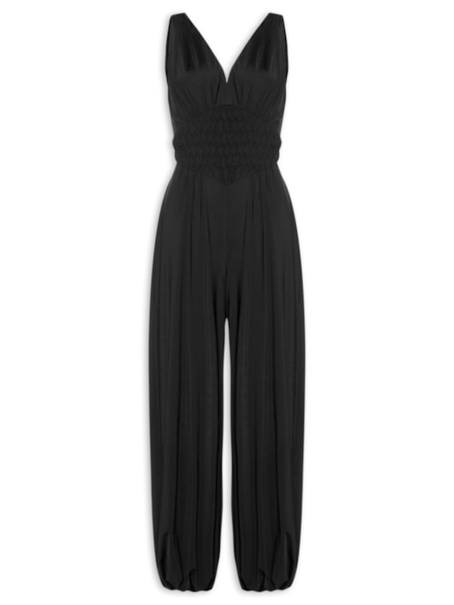 Macacão Feminino Morgana - Preto Macacão Feminino Morgana - Preto